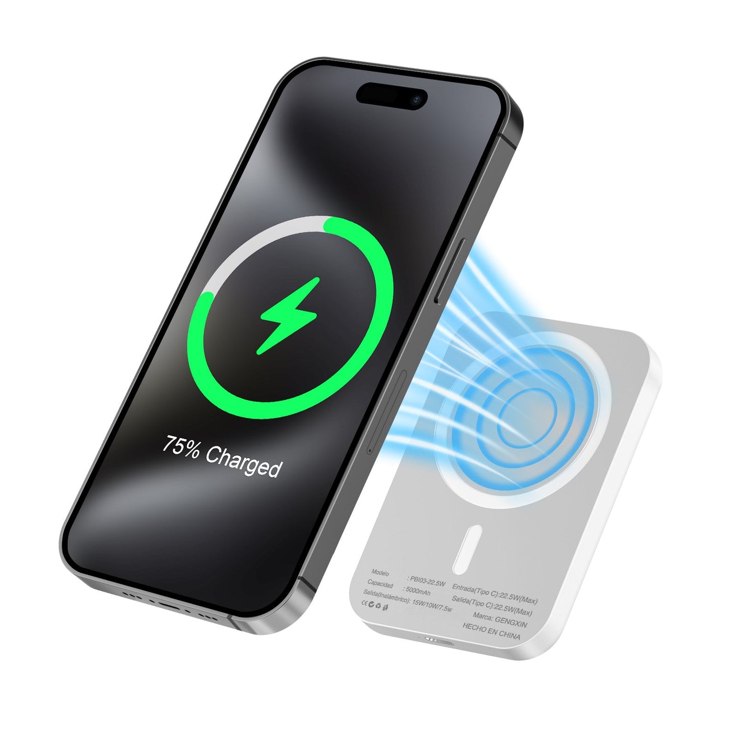 GENGXIN® PowerBank inalámbrico 22.5W - PD3.0