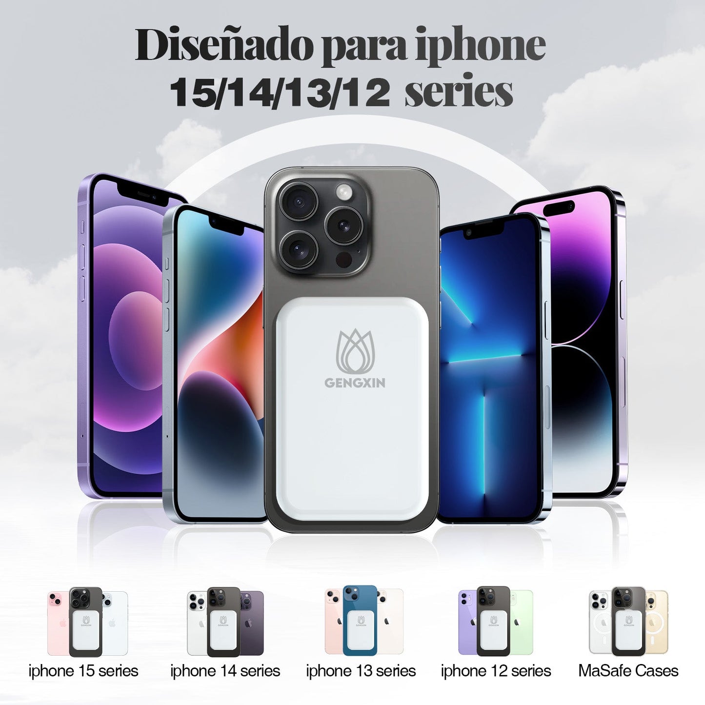 GENGXIN® PowerBank inalámbrico 22.5W - PD3.0
