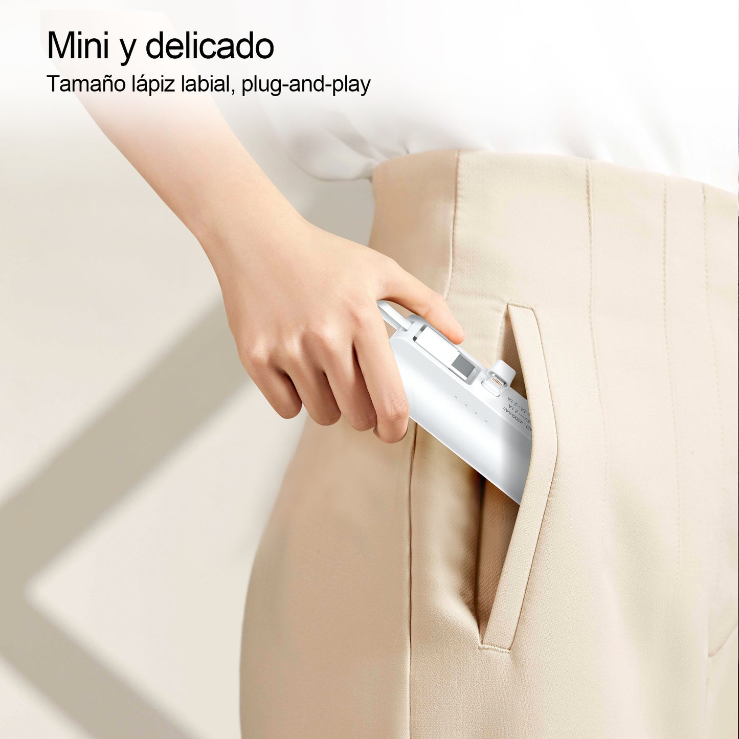 GENGXIN™ PowerBank 4500 mAh Carga Rápida Para iPhone (Sólo para exhibición)