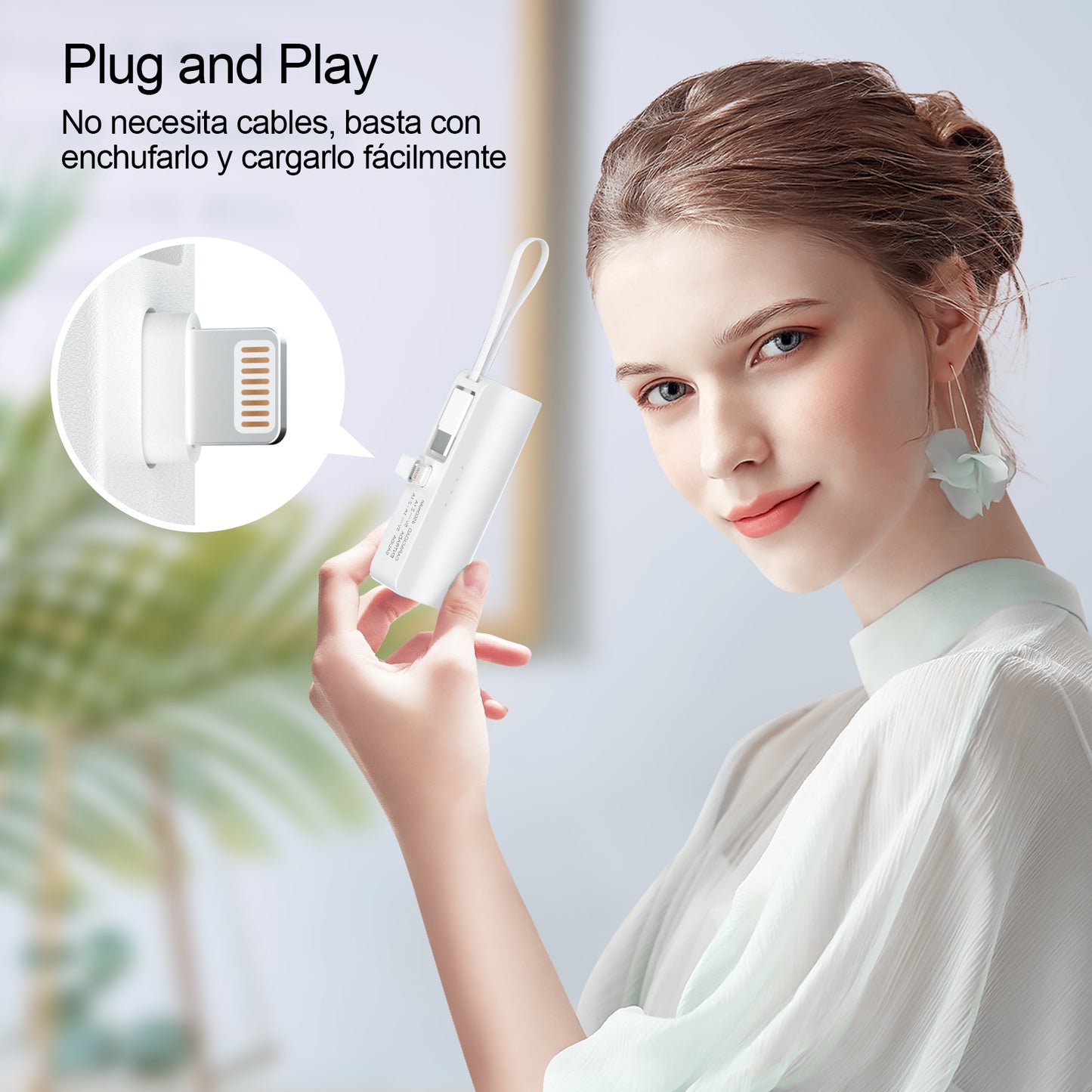 GENGXIN™ PowerBank 4500 mAh Carga Rápida Para iPhone (Sólo para exhibición)