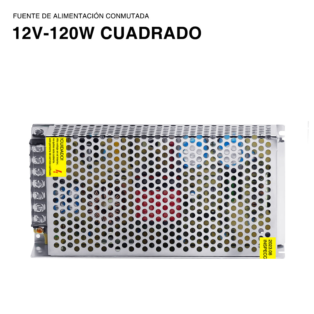 GENGXIN™ Fuente de alimentación conmutada--12V 120W CUADRADO (Sólo para exhibición)