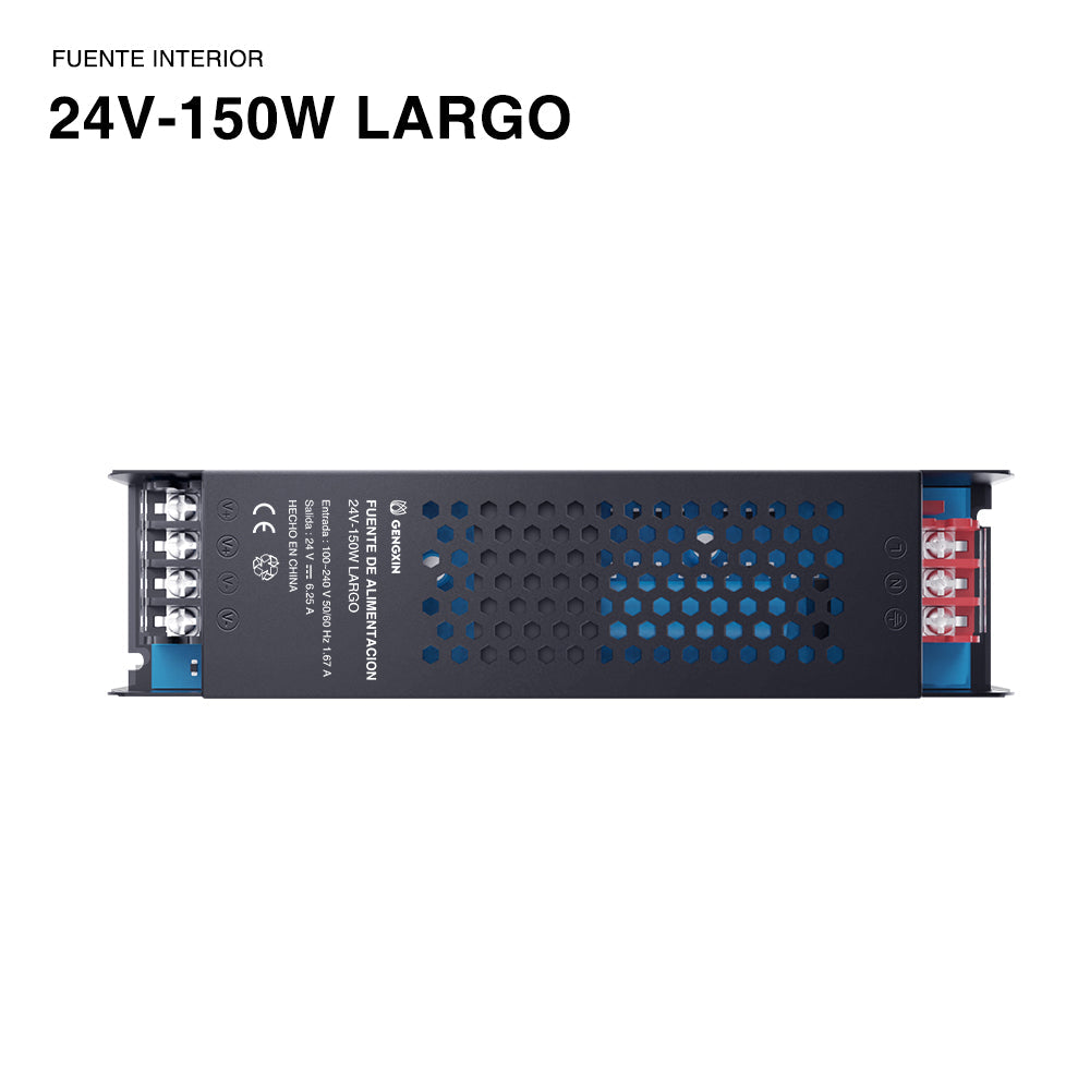 GENGXIN® Fuente De Alimentación Conmutada --24V 150W Largo (Sólo para exhibición)