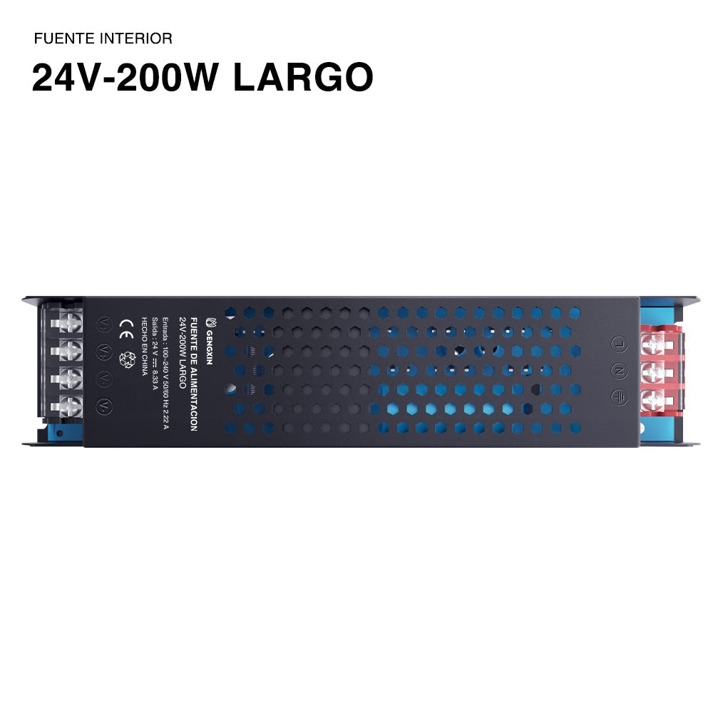 GENGXIN® Fuente De Alimentación Conmutada --24V 200W Largo (Sólo para exhibición)