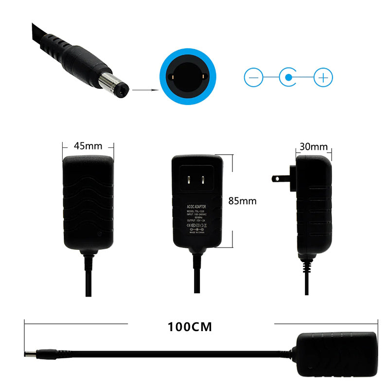 GENGXIN® Adaptador 12V 2A (Sólo para exhibición)
