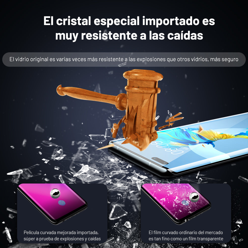 GENGXIN® Mica Curva Completa(Tenga en cuenta el modelo) -10 Piezas