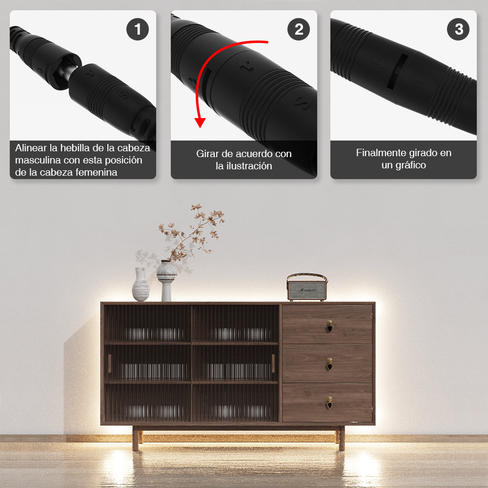 GENGXIN® Conector CC 5.5 MM-15 CM-10 piezas (Sólo para exhibición)