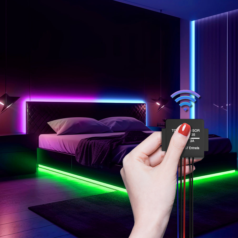 GENGXIN® Sensor tactil GX-QM-F35 (DC12V 3A) (Sólo para exhibición)