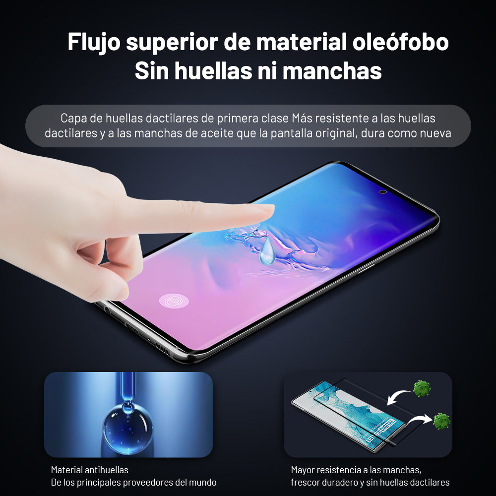 GENGXIN® Mica Curva Completa(Tenga en cuenta el modelo) -10 Piezas