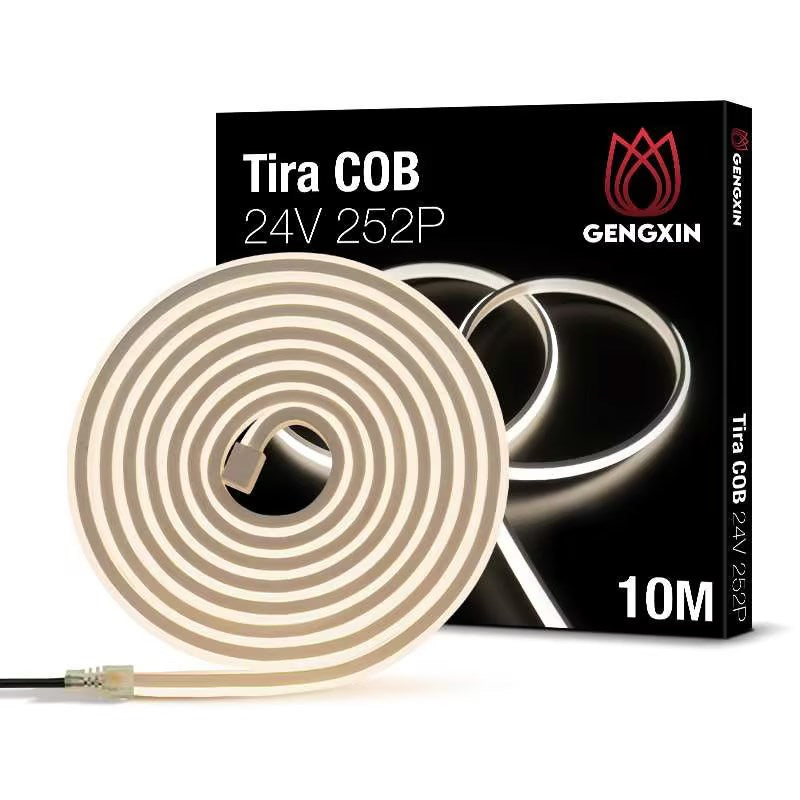 GENGXIN™ Tira de LED Flex Neón 24V COB/252P 10 mts (Sólo para exhibición)