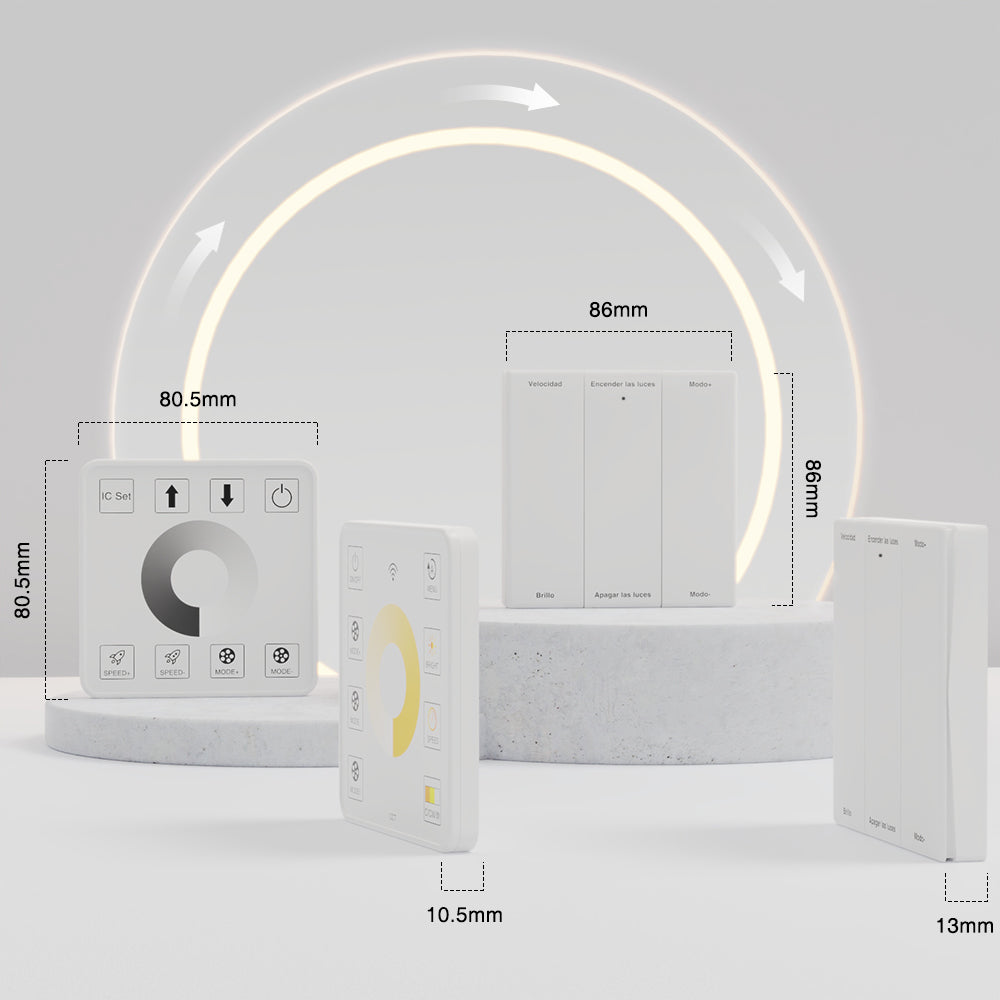 GENGXIN™ Controlador de Luz De Flujode Agua (Sólo para exhibición)