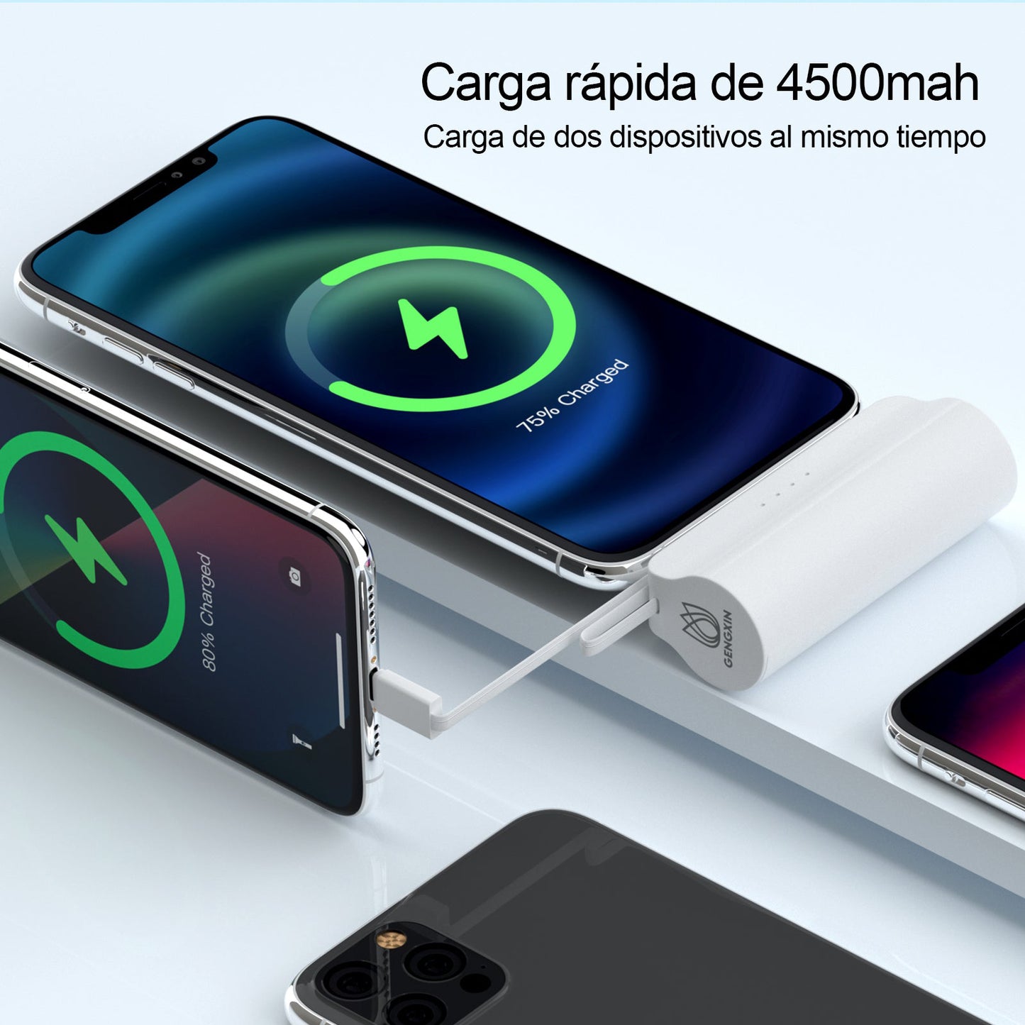 GENGXIN™ PowerBank 4500 mAh Carga Rápida Para iPhone (Sólo para exhibición)