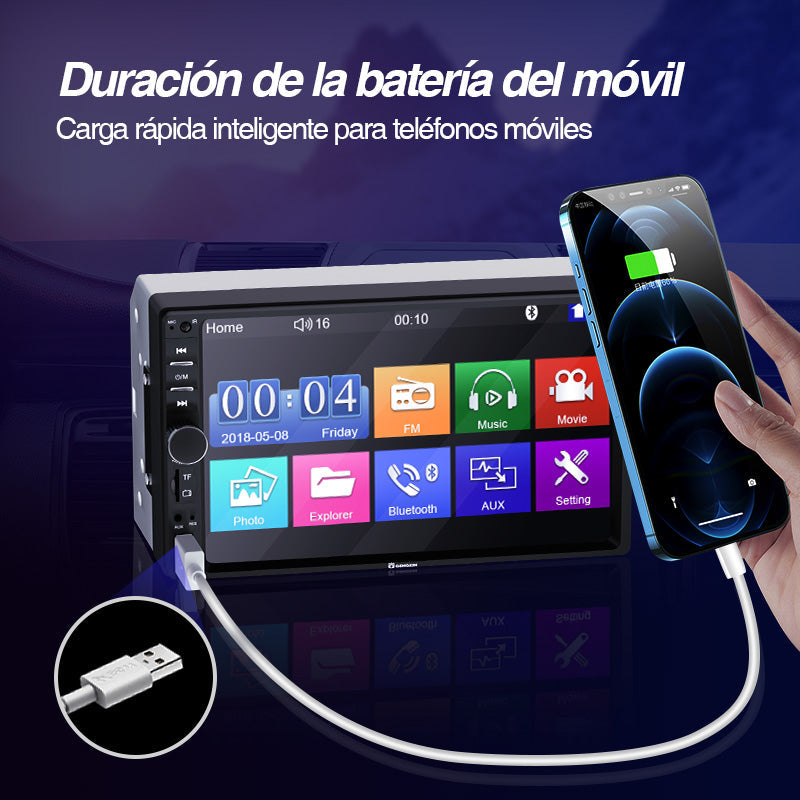 GENGXIN® Estéreo de coche con pantalla táctil dual MP5 (Sólo para exhibición)