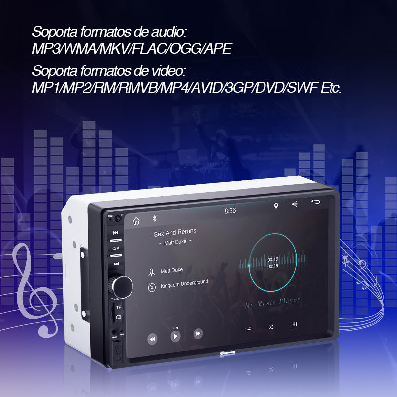 GENGXIN® Estéreo de coche con pantalla táctil dual MP5 (Sólo para exhibición)
