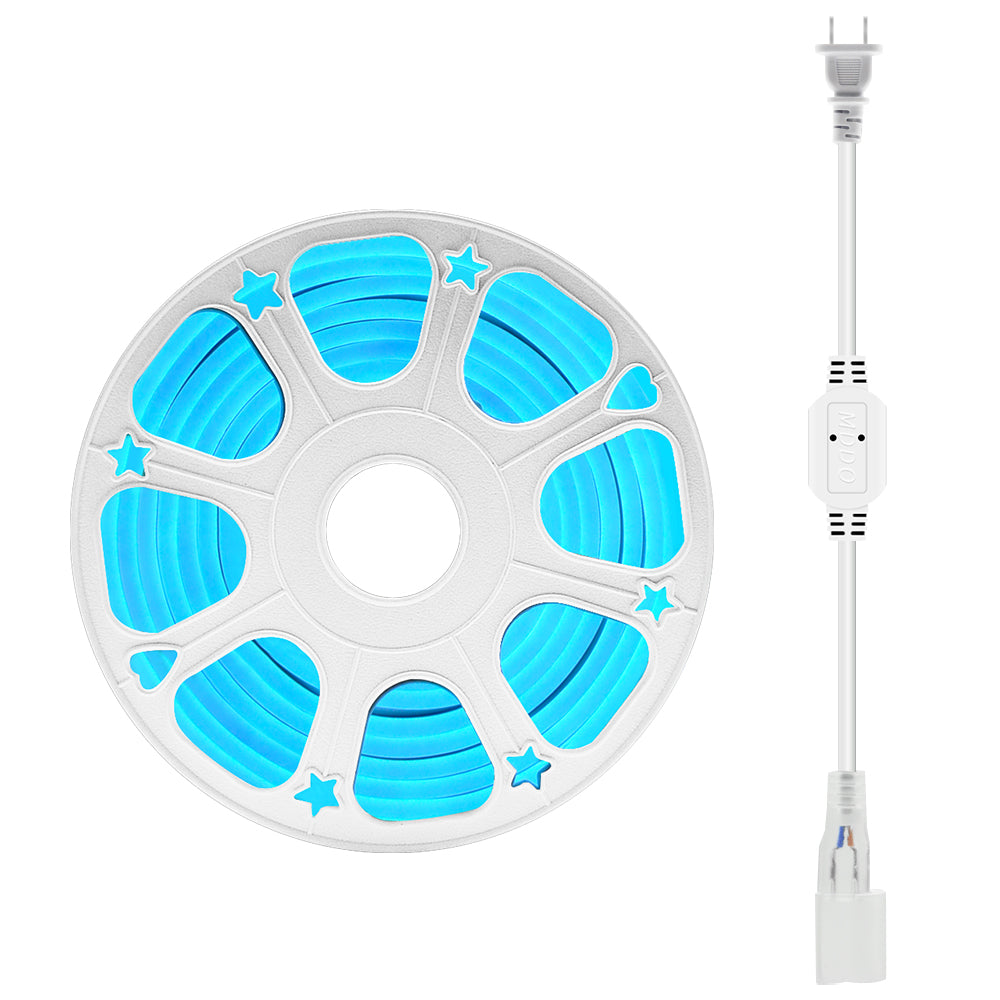 GENGXIN® Tira de LED Flex Neon 220V 2835/120P 25Mts (Sólo para exhibición)