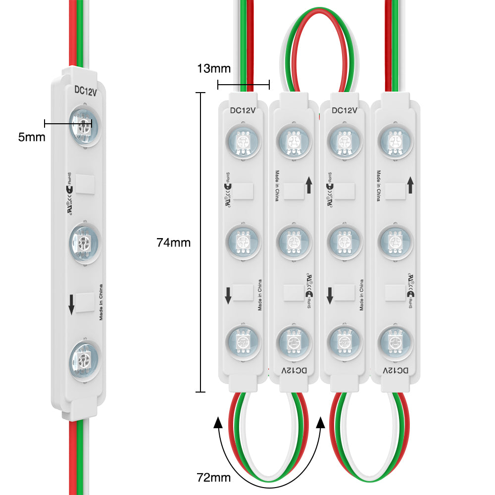 GENGXIN® Módulo LED 13 de 20 pzas, Rayo (Sólo para exhibición)