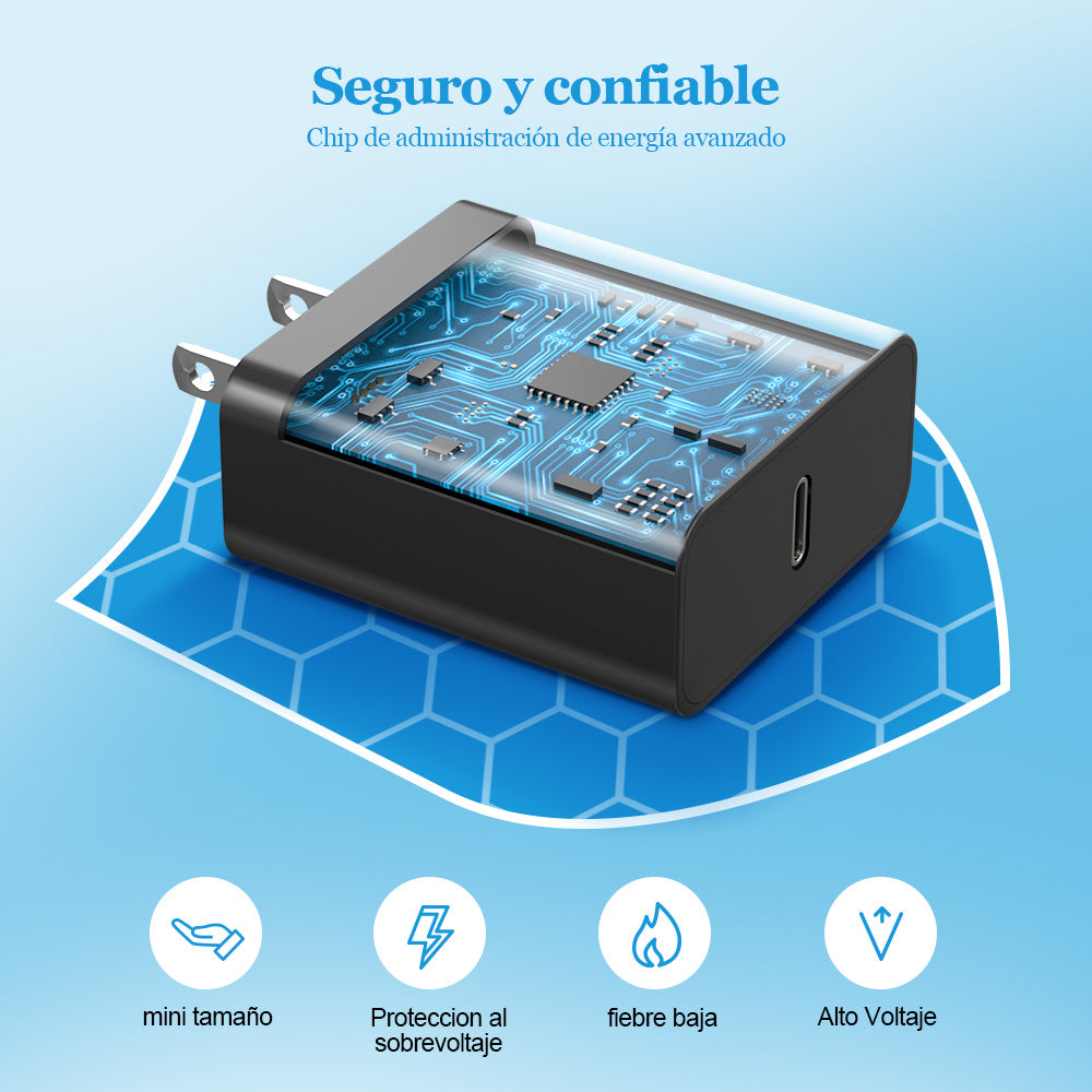 GENGXIN®  Cargador de carga rápida de 20W-Tipo C-PD3.0 (Sólo para exhibición)