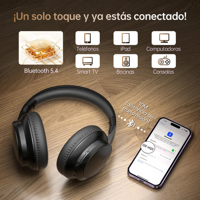GENGXIN™ Audifonos Inalambricos  GX-H01 (Sólo para exhibición)