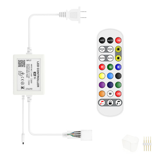 GENGXIN® Controlador APP WiFi Tira de LED Neon RGB 220V (Sólo para exhibición)