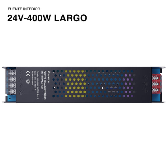 Gengxin™ Fuente De Alimentación Conmutada --24V 400W Largo (Sólo para exhibición)