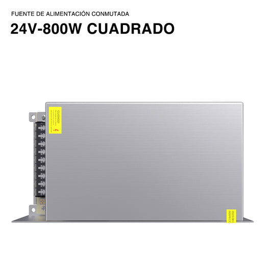 GENGXIN™ Fuente de alimentación conmutada--24V 800W CUADRADO (Sólo para exhibición)