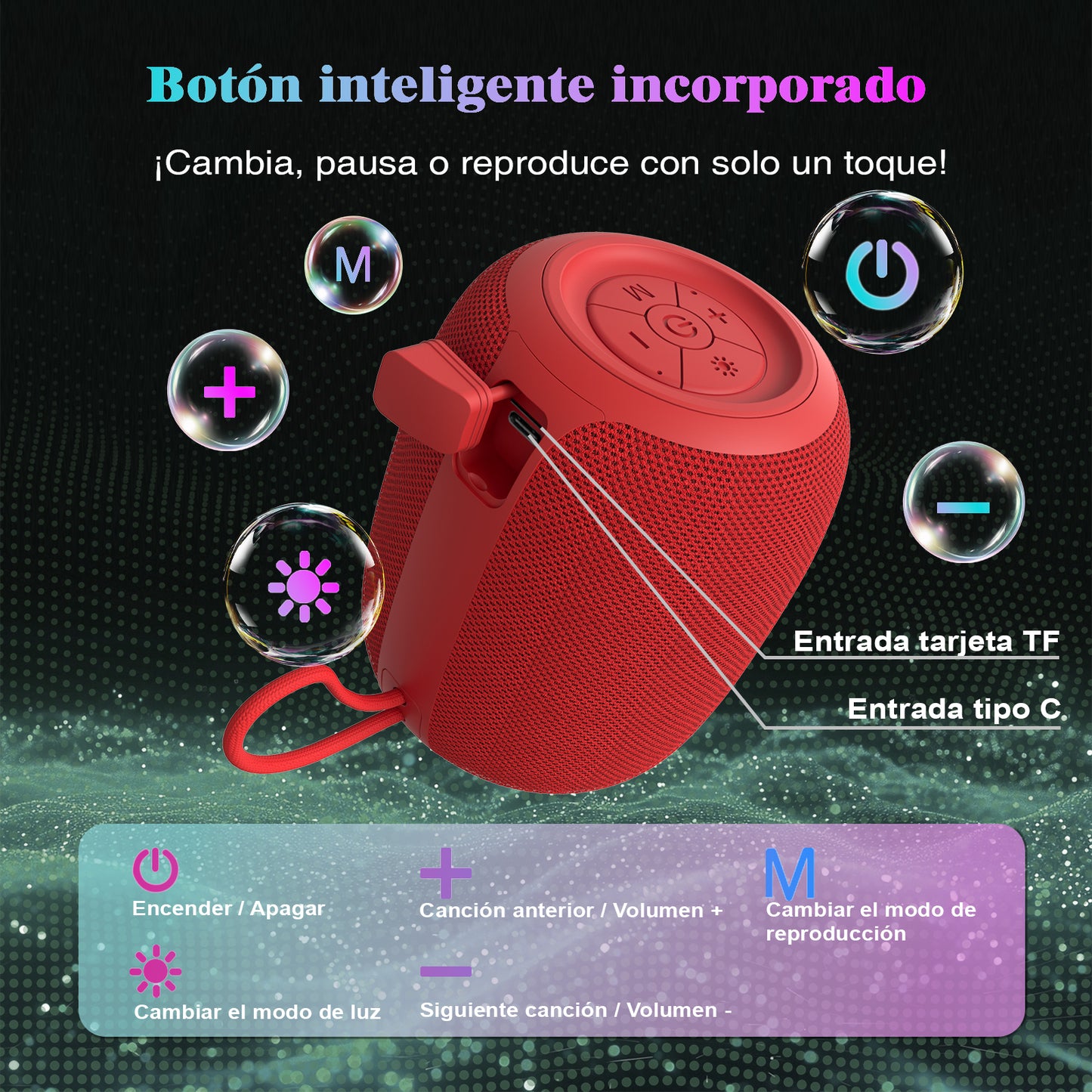 GENGXIN® Bocina Inalambrica  GX-B07