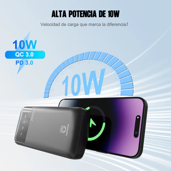 GENGXIN® Powerbank-20000mAh-GX-PB20B (Sólo para exhibición)