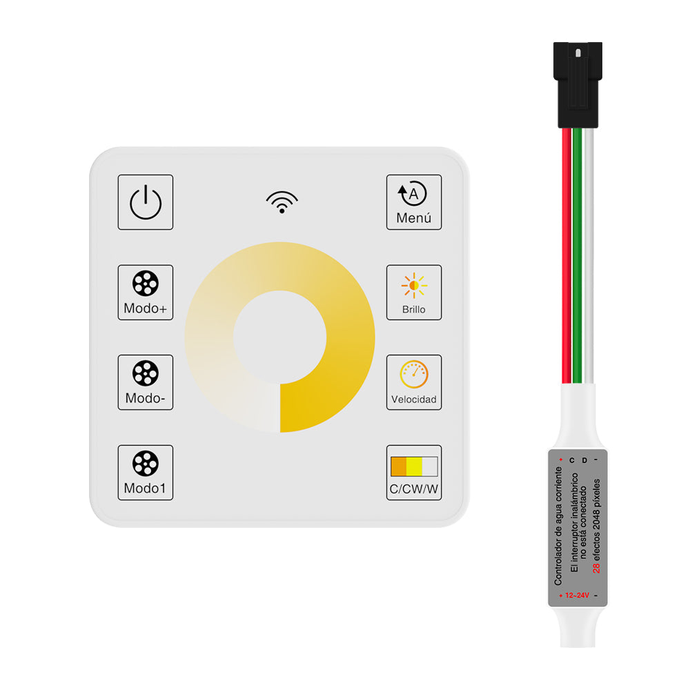 GENGXIN™ Controlador de  Luz De Flujode Agua (Sólo para exhibición)
