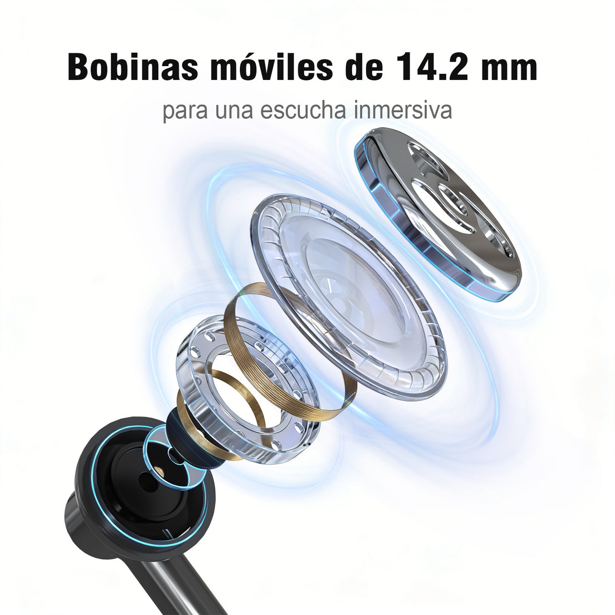 GENGXIN® Auriculares de gancho GX-E01
