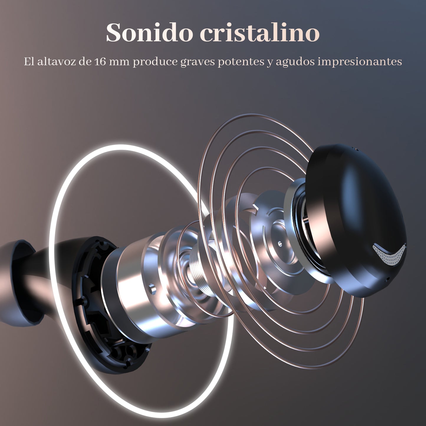 GENGXIN™ Audifonos Inalambricos  GX-T03 (Sólo para exhibición)