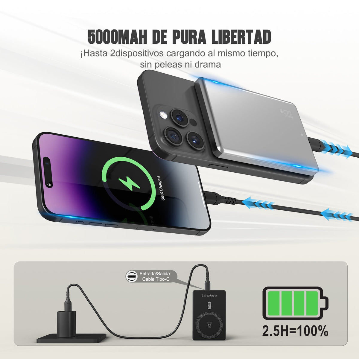 GENGXIN® Powerbank-GX-PM50B
