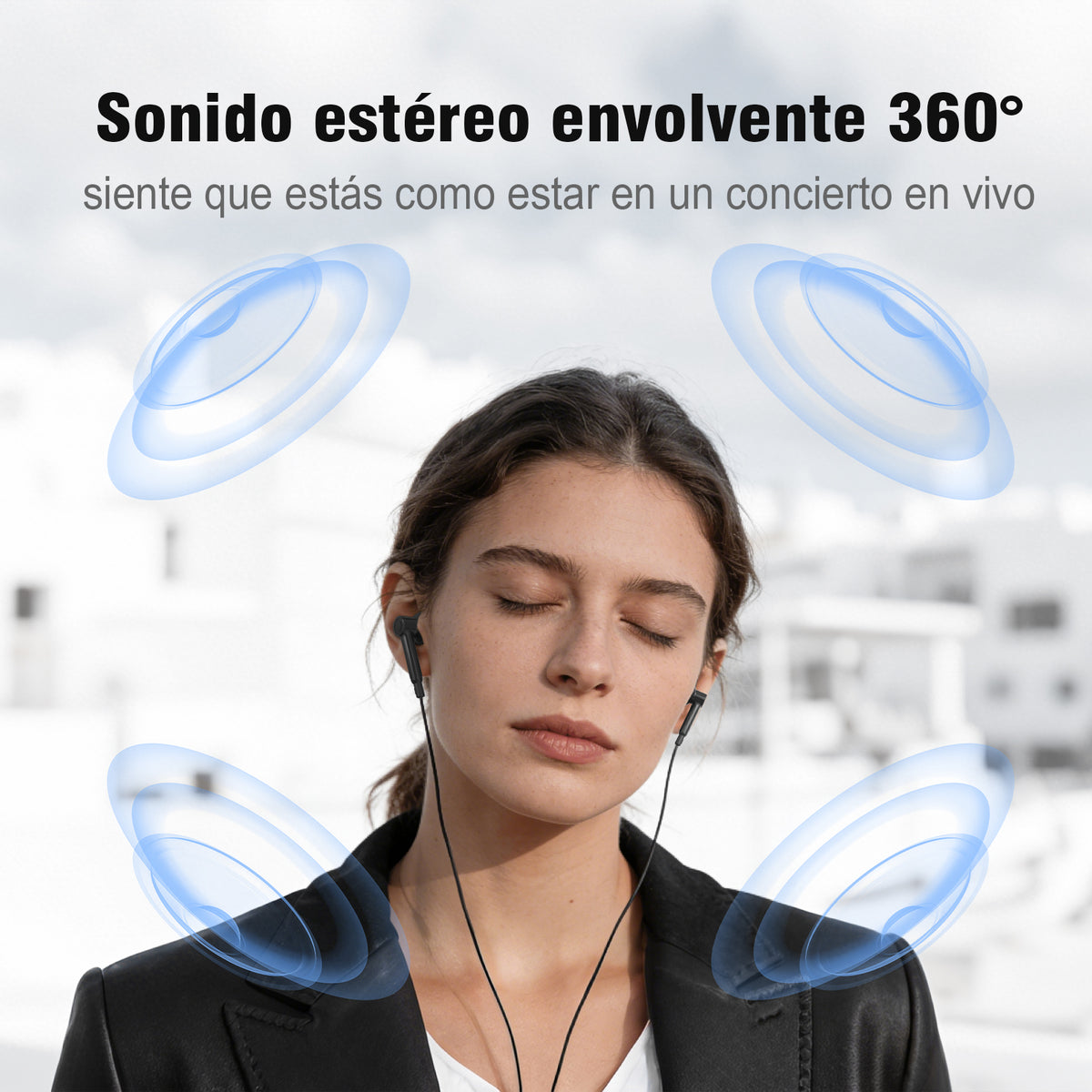 GENGXIN® Auriculares de gancho GX-E01