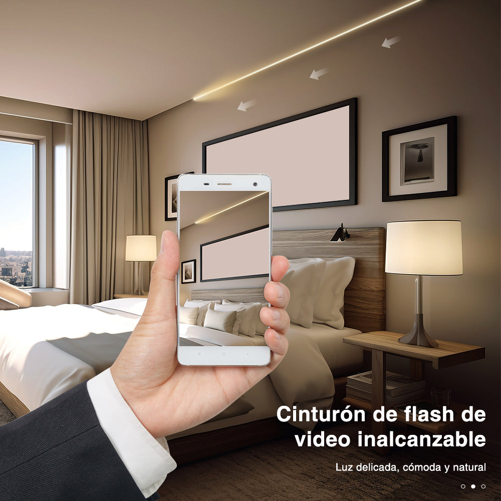 GENGXIN™ Tira De Led Flex 24V 2835/126P 10Mts (Luz de flujo de agua) (Sólo para exhibición)