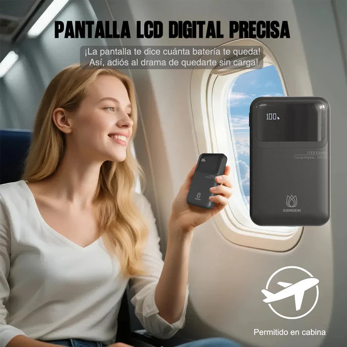 GENGXIN® Powerbank-10000mAh-GX-PD10C (Sólo para exhibición)