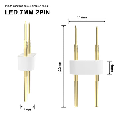 GENGXIN® Conector de tira de Neon 220V -10piezas