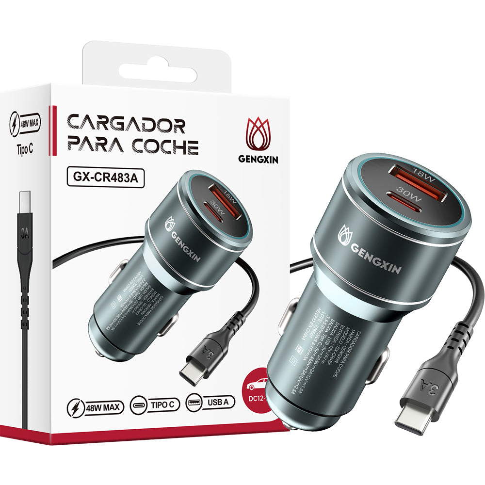 GENGXIN® CARGADOR COCHE-GX-CR483A