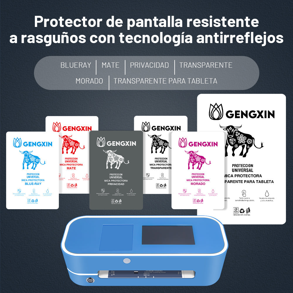 GENGXIN® Mica Hidrogel-10 piezas-PRIVACIDAD (Sólo para exhibición)